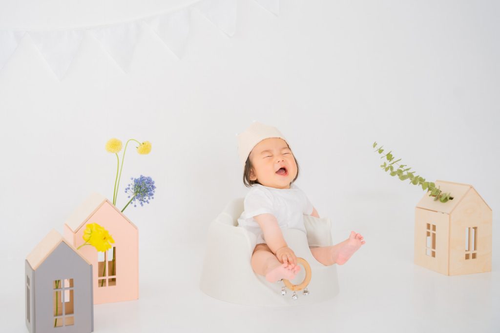 ハーフバースデーフォト_ユリカゴフォト